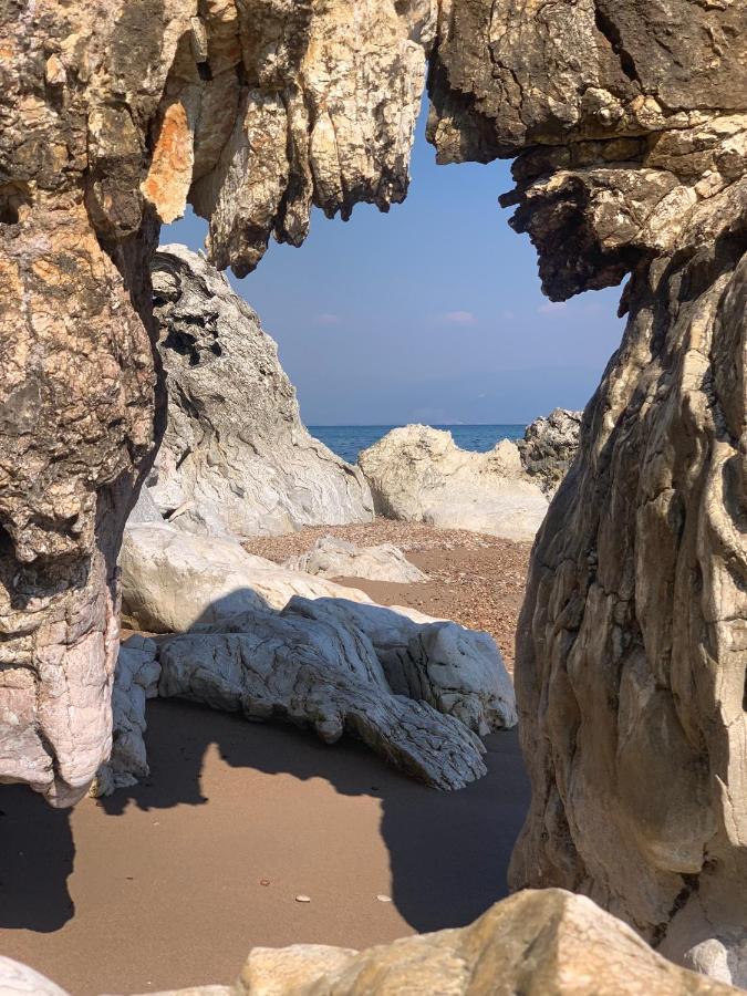 Villa Delfini Chrani Buitenkant foto