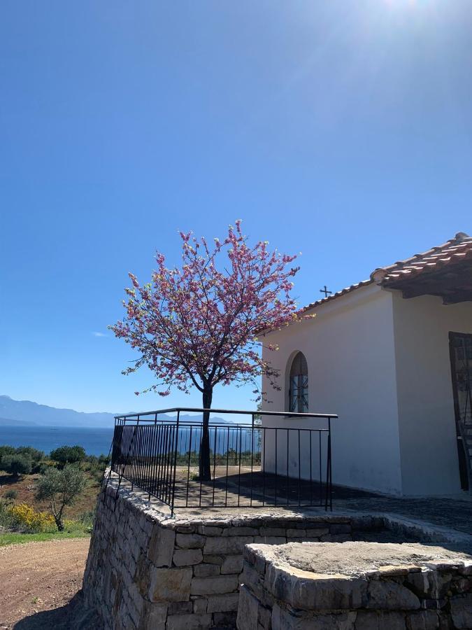 Villa Delfini Chrani Buitenkant foto
