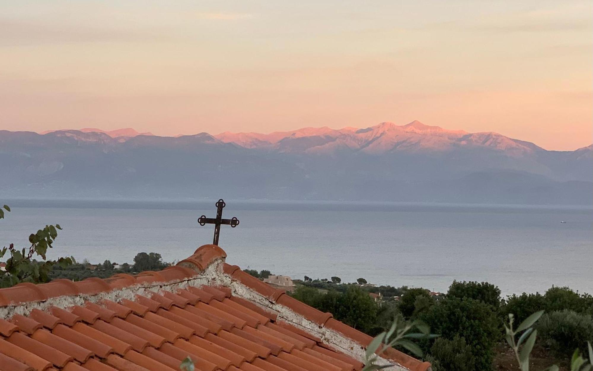 Villa Delfini Chrani Buitenkant foto